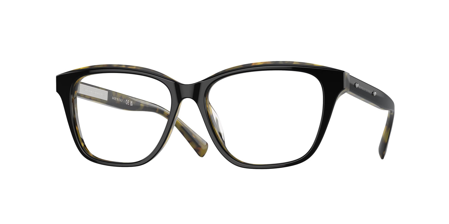 Brunello Cucinelli eyeglasses model BC3004 in Black, handcrafted Italian luxury optical frames made with premium materials