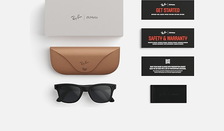 Ray-Ban | Meta Wayfarer - Gen 2 | Shiny Black - 50